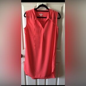 Merona Coral Pink V-Neck Blouse